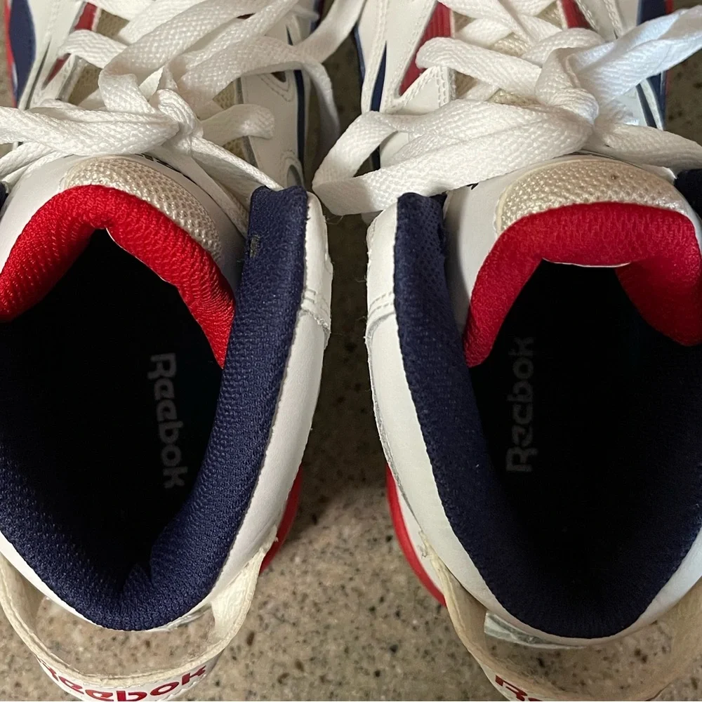 Reebok Classic Mid Men’s Sneaker OE2501 Size 9 Red White and Blue - Picture 9 of 9